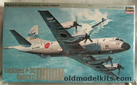 Hasegawa 1/72 Lockheed P-3C Orion Update II - 6th Sq 4th Wing / 2nd Sq 2nd Wing / 3rd Sq 4th Wing, K15x plastic model kit